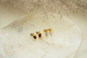 Edle filigrane Gold Ohrstecker in 14 Karat Gold
