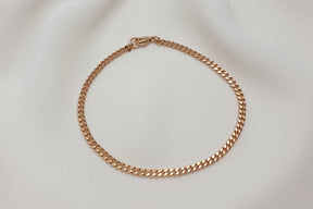 Panzerarmband 925 Sterling Silber Rosegold vergoldet hochwertig Flachpanzer 2,7 mm breit massiv trendig angesagt Handarbeit