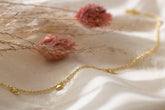 Herz Halskette Gold, Goldkette 585 mit Herzen, 14 Karat Echtgold für Frauen, filigrane Herz Kette